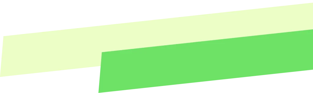 Green diagonal banner design elements in light and medium green tones Green Bear Tree Service NC
