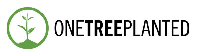 One Tree Planted logo showing young tree seedling sprouting from soil Green Bear Tree Service NC